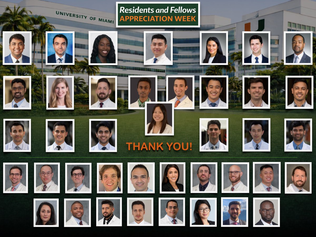 AllanLeviMD's tweet photo. Celebrating our amazing Residents &amp; Fellows! 🧠💚🧡

Thank you for your dedication, resilience, and commitment to excellence every day. 👏🏥

#ResidentsAndFellows #AppreciationWeek #UHealth #Neurosurgery #TeamUM https://t.co/DEEc4FAH8c