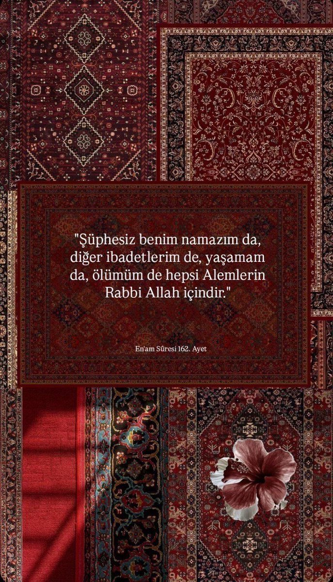 Rabbim içindir,