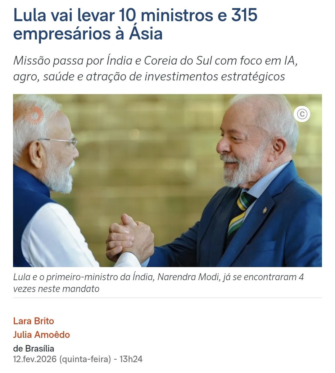 Qual o custo de levar 315 empresários com estadia para a ÍNDIA?

O povo é muito otário mesmo!