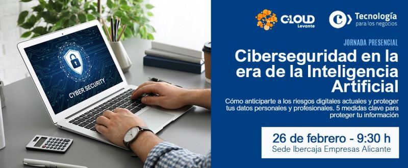 📍 Alicante acoge un evento clave sobre #ciberseguridad y #inteligenciaartificial 

El 26 de febrero descubre cómo anticiparte a ciberataques y proteger tus datos con estrategias prácticas desde el primer día 🛡️

Reserva tu plaza aquí: 
🔗ticnegocios.camaralicante.com/ciberseguridad…
