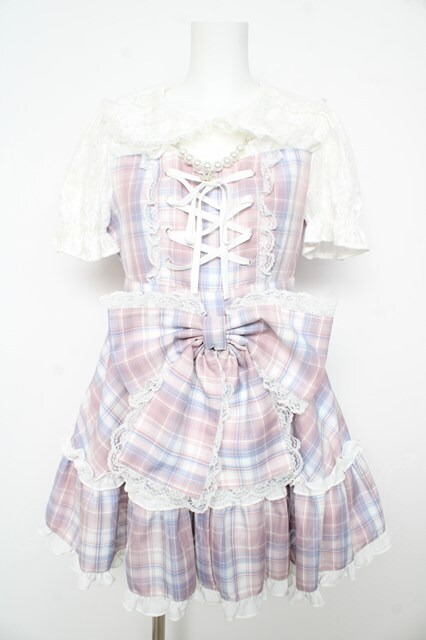 🖤🤍New arrival🩵🩷 Ank Rouge / プリンセスおりぼんワンピース M 黒