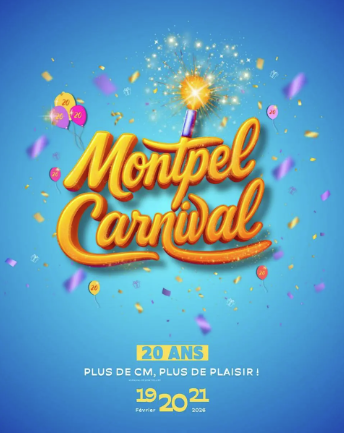 💃 ALLEZ-Y AVEC TaM
Montpel Carnival, du 19 au 21 février 2026 au Parc des Expositions

À l'occasion des 20 ans du Montpel Carnival, la ligne 3 est renforcée en fin et début de service les nuits du 19 au 22 février 2026 pour desservir le Parc des Expositions.

1/2 🧵