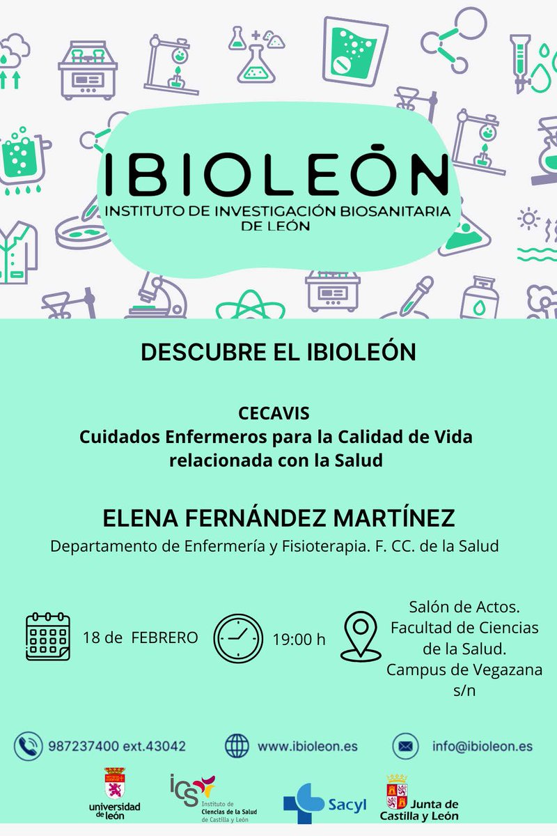 Nos vemos mañana y os cuento que estamos haciendo en el grupo de investigación CECAVIS de #IBIOLEÓN 🤗ibioleon.es <a href="/unileon/">Universidad de León</a>
