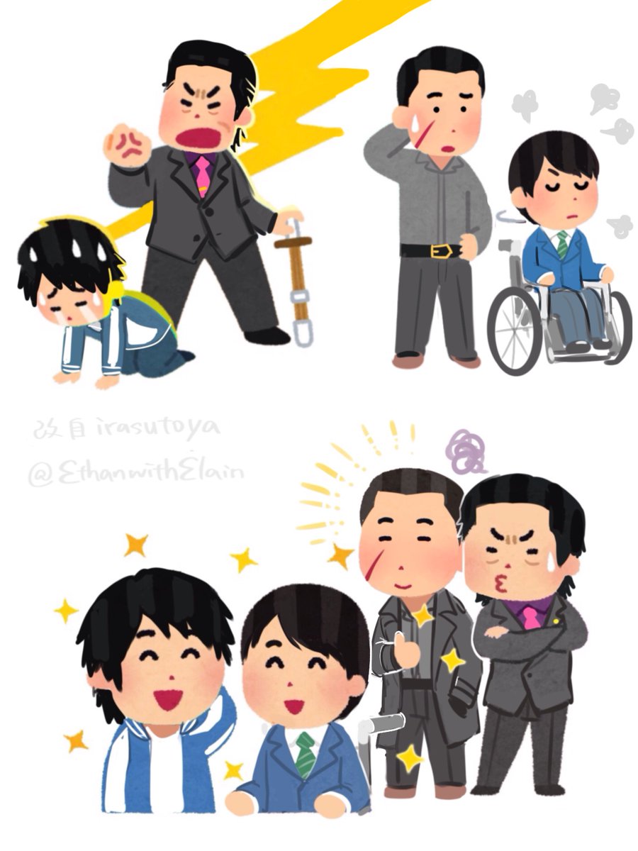 荒川家的家庭关系🧑‍🧑‍🧒‍🧒