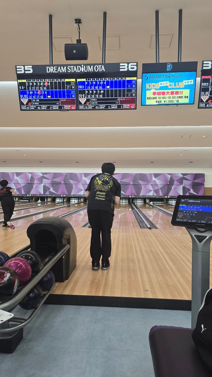 第7週目:ダブルスプロチャレリーグ🎳
がんばります💪