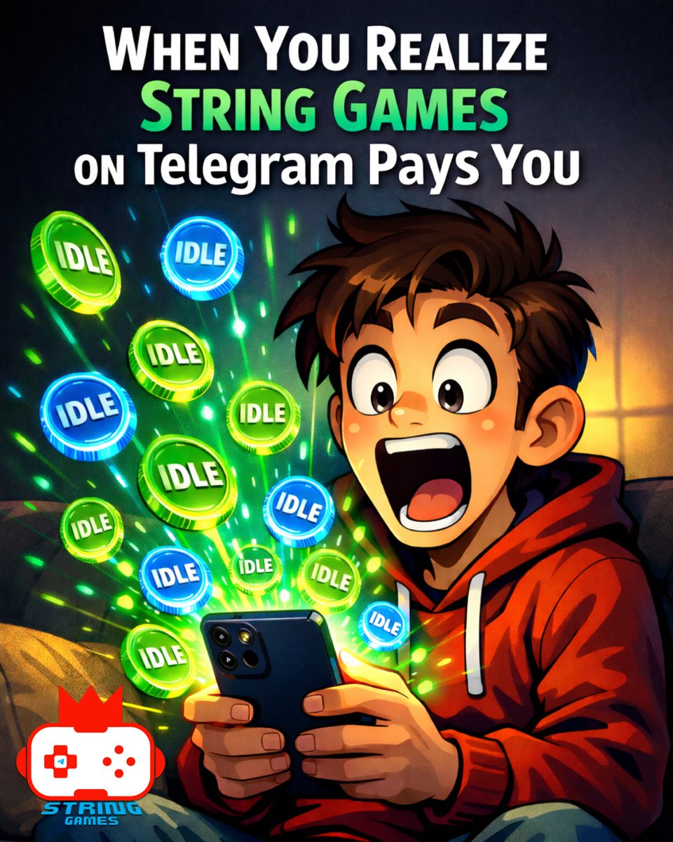 StringGames_'s tweet photo. ๐ฒ When you realize String Games on Telegram pay you back
Play smart, earn real โ rewards that actually hit ๐๐
๐ https://t.co/nVPUnp3tpX
#StringGames #FreeToPlay #OnlineGame #TelegramGame #PlayToEarn #CryptoGaming #IdleRewards #Solana https://t.co/u91ZfWZIOD