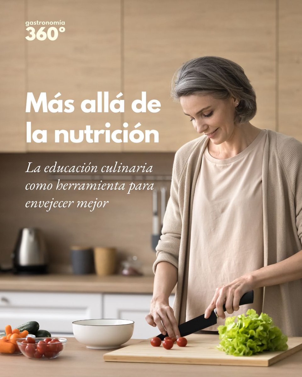 bculinary's tweet photo. 🥗Ante el envejeciento saludable, ¿y si la clave no estuviera solo en los alimentos, sino también en los hábitos? En #Gastronomia360 hablamos con la doctora en #CienciasGastronómicas Jara Domper, investigadora en @wearegoe #TechCenter, sobre ello. ➡️https://t.co/kCmwvZZSvV https://t.co/bHlzgdJjxy