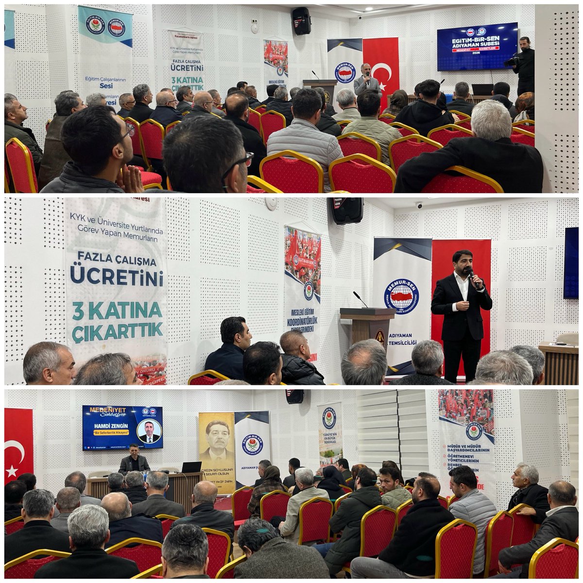 #MedeniyetSohbetleri’mizde bu haftaki konuğumuz Eğitimci-Yazar Sayın Hamdi Zengin’in gerçekleştireceği #BirSeferberlikHikayesi konulu sunumunu dinledik.
 
Kıymetli sunumu ve hoşsohbeti nedeniyle değerli müdürümüz Hamdi Zengin’e ve katılım sağlayan üyelerimize ve dostlarımıza