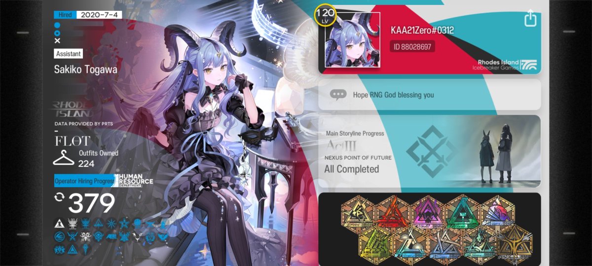 kaa56zero's tweet photo. Imagine your game got collab with one of your most hated Anime but forced to pull it anyway since it true limited they are most likely not gonna come back.....
#明日方舟 #アークナイツ #Arknights https://t.co/K2UrC6GHiB