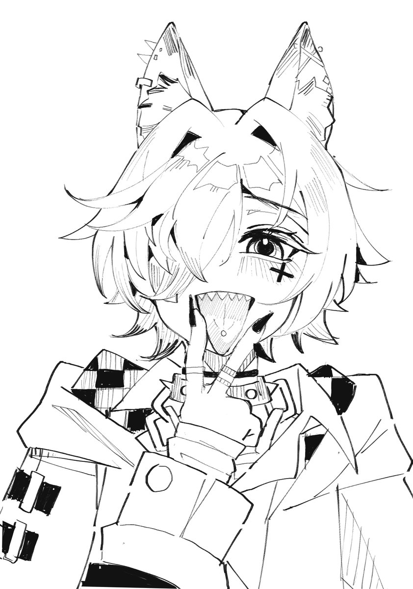 #メト目が合う
👅