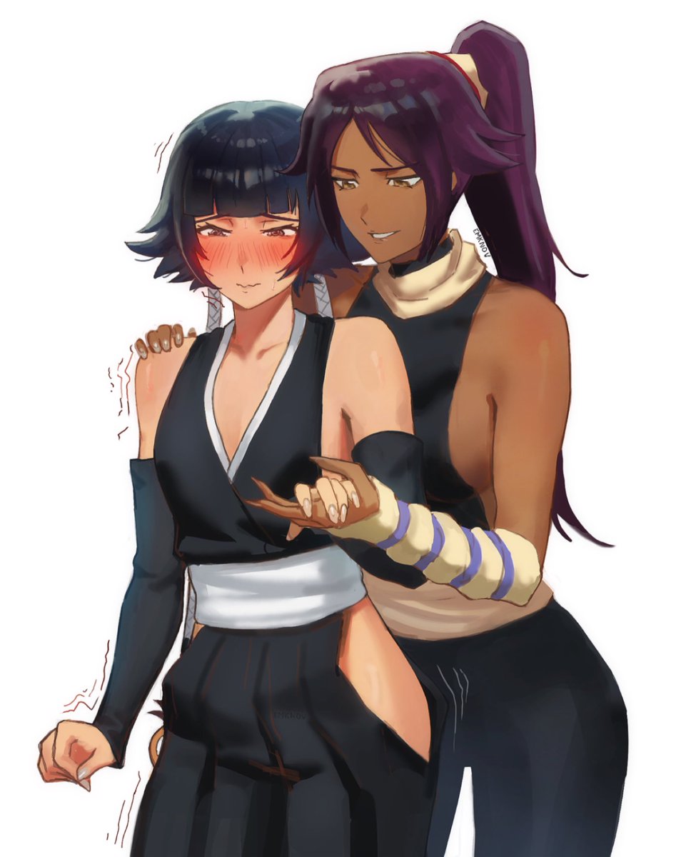 emknov's tweet photo. Yoruichi teachin soifon something …..

#bleach #rkgk https://t.co/uuufIUJ9rA