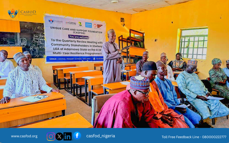 casfod_nigeria's tweet photo. Since launching @EduCannotWait MYRP II in July 2025, we’ve recorded meaningful progress in Shelleng &amp; Mubi LGAs. Now in Phase 3, we convened a Quarterly Review with stakeholders to assess impact, address challenges &amp; strengthen learner retention efforts.Stronger coordination. https://t.co/HaidzSdOTm