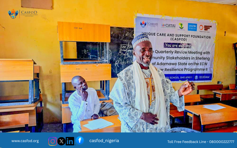 casfod_nigeria's tweet photo. Since launching @EduCannotWait MYRP II in July 2025, we’ve recorded meaningful progress in Shelleng &amp; Mubi LGAs. Now in Phase 3, we convened a Quarterly Review with stakeholders to assess impact, address challenges &amp; strengthen learner retention efforts.Stronger coordination. https://t.co/HaidzSdOTm