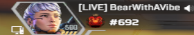 BearWithAVibe's tweet photo. if anyone is pred on pc and trying to play def add me up. so many times im in lobby solo or 2/3 lol. user is BearWithAVibe https://t.co/AqdSIoL5EC