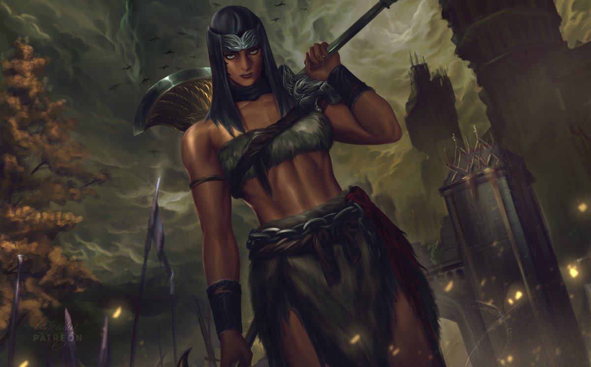 Nepheli Loux, The Warrior.