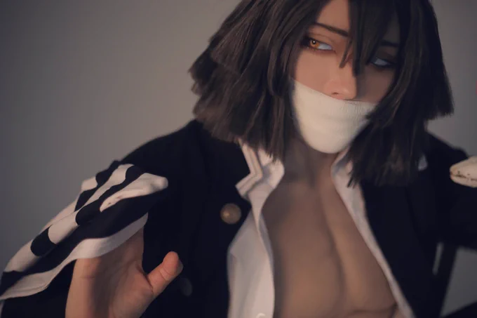 【cos】鬼滅の刃snake *写真集収録 「 痣 」