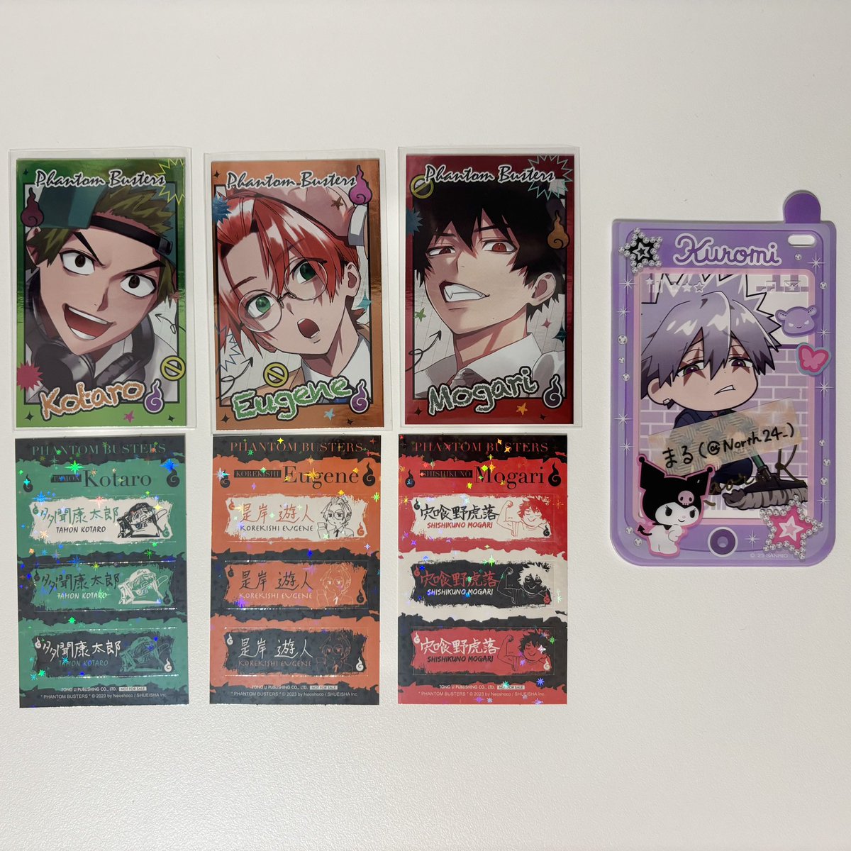 交換】ファントムバスターズ ファンバス 台湾版 6巻 特典 ミニカード