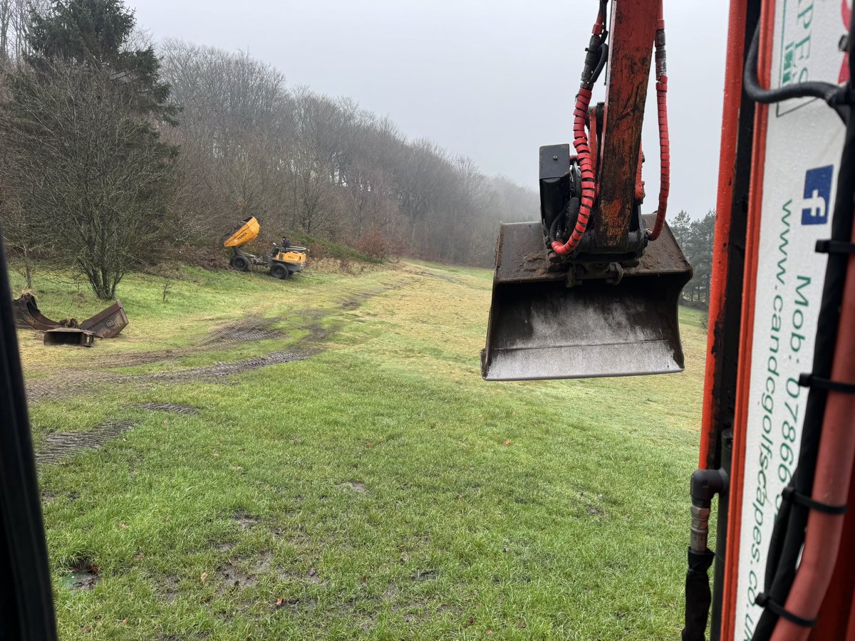 cc_golfscapes's tweet photo. Was a great but challenging time at Bradley Hall GC working with Matthew &amp; team. Got there in the end! https://t.co/zJj98vygpx