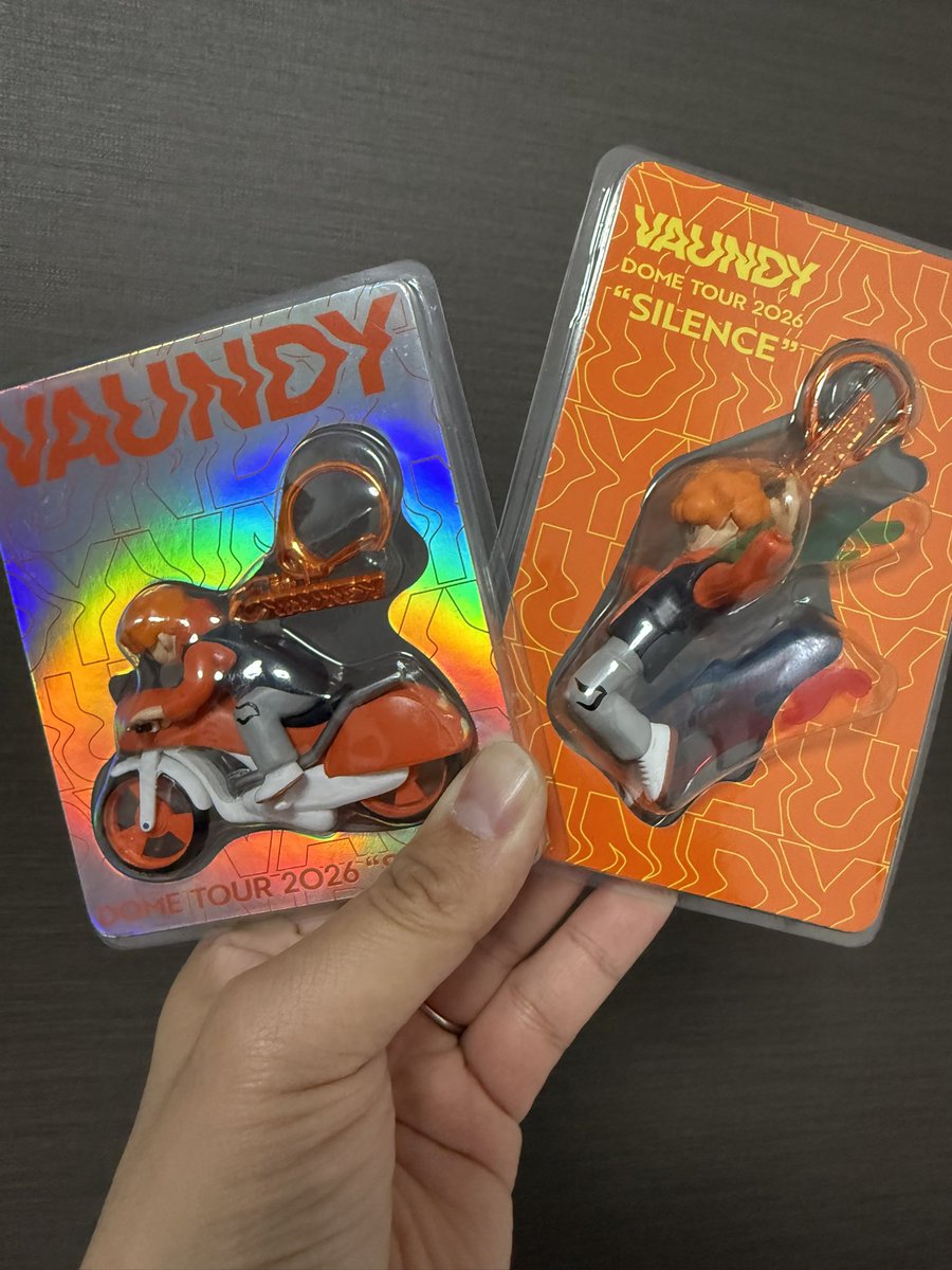 ご近所のVAWSさんが東京公演行っててキーホルダーほんまに買ってきて