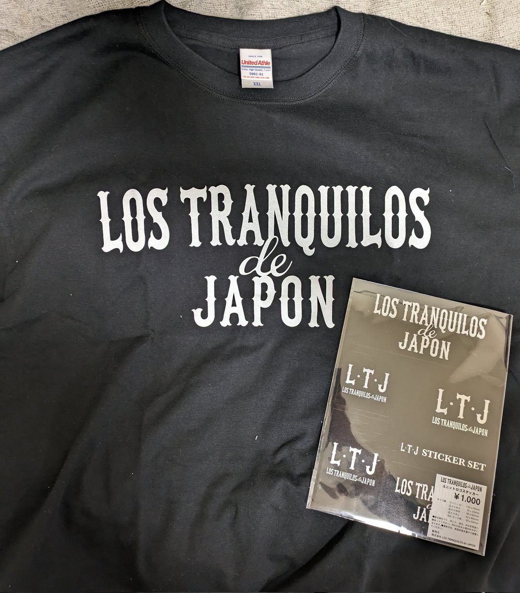 思わず買ってしまったLOS TRANQUILOS de JAPONの新作Tシャツ！新ロゴは