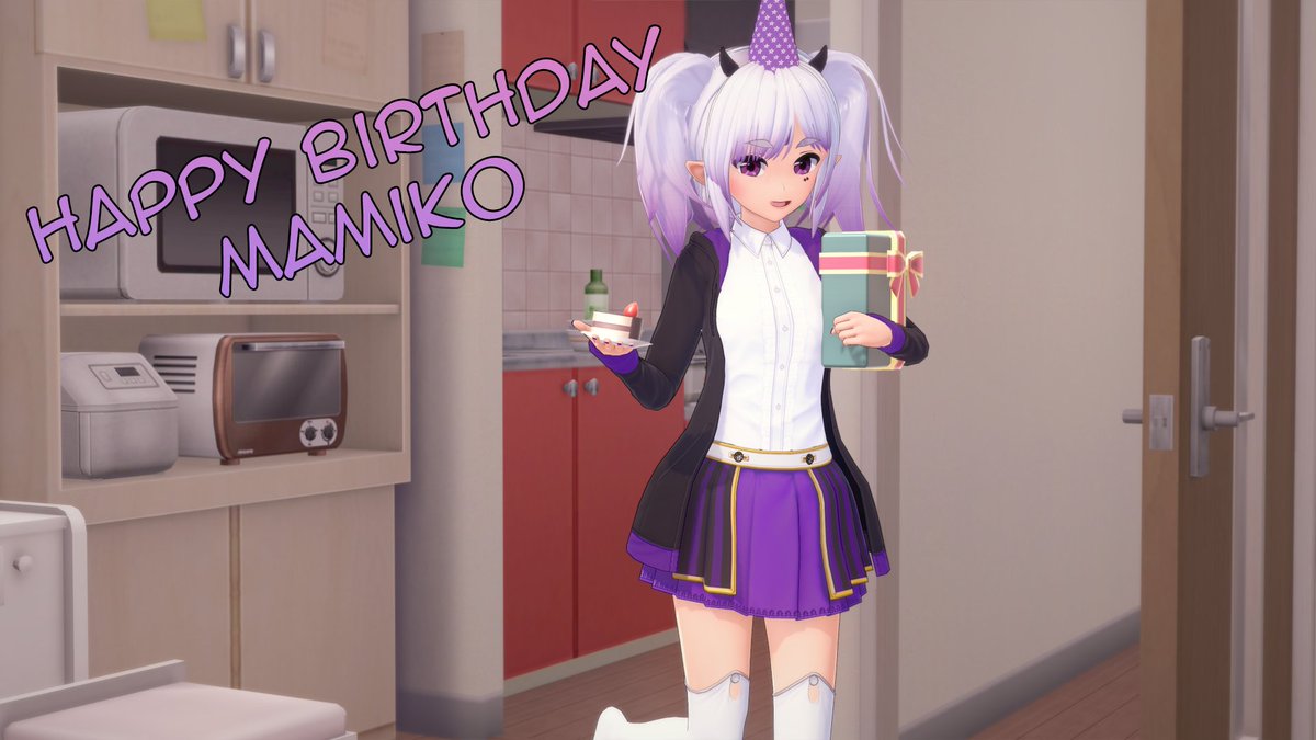 Alles gute zum Geburtstag, an die coolste Chimäre im gesamten Internetz.
HAPPY BIRTHDAY, MAMIKO (<a href="/UenoMamiko/">Miko 💜🔮</a>)!!