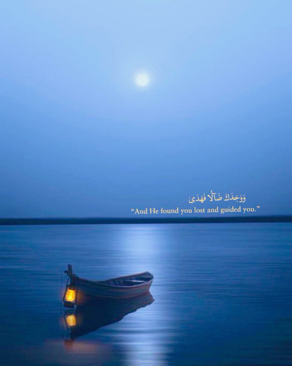 shm_rayz's tweet photo. “And He found you lost and guided you.”

Al-Quran~ 93:7 https://t.co/FTbbjLTGMq
