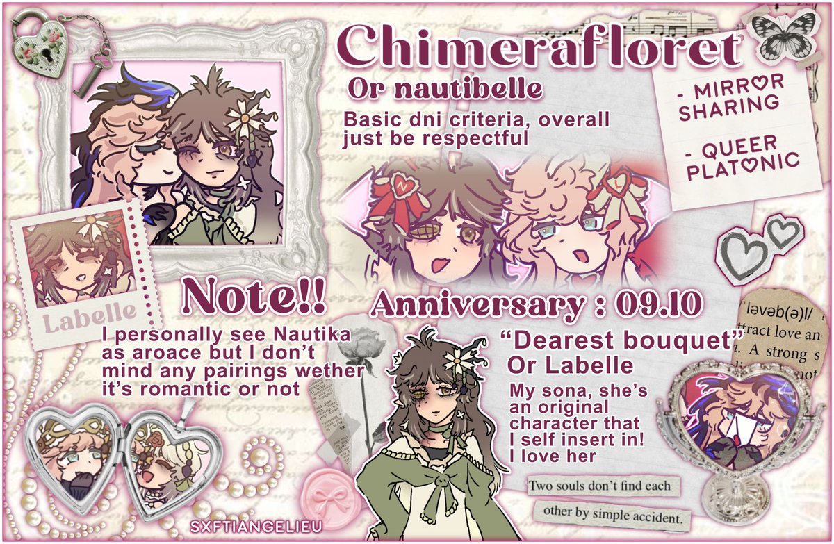 nautikamundsen's tweet photo. You know I was like βtheres no template i really like..β then I remember im a graphic designer
#chimerafloret #yumeintro https://t.co/AGTjpKBi2E