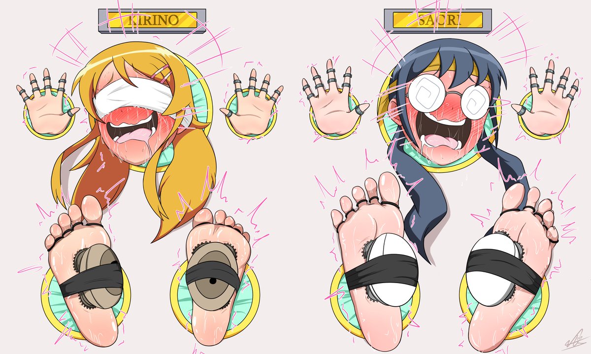 More pics and works posting! this one with Oreimo girls!