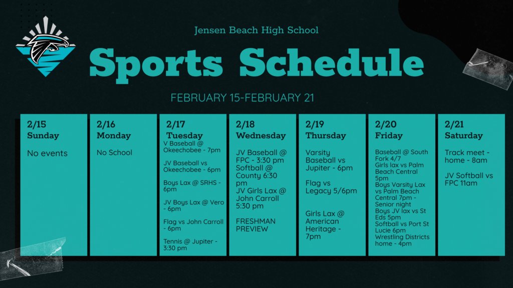 JENSEN BEACH HS tweet media