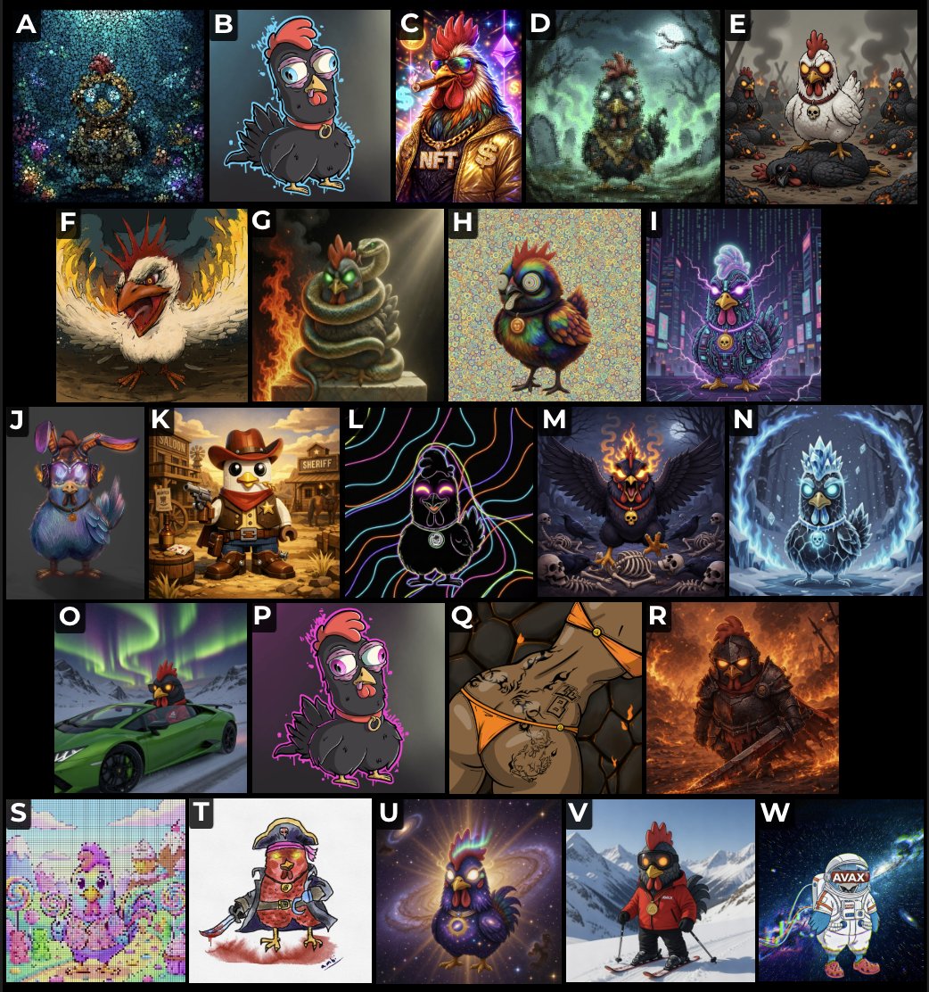 🔥 Art Contest Submissions Are In!

Thank you to everyone who submitted their amazing creations - the talent in this community never misses.

Now it’s time to decide the winners! 
Head to our Discord and vote for your favorites.

The Top 10 will be chosen by the community.
Voting