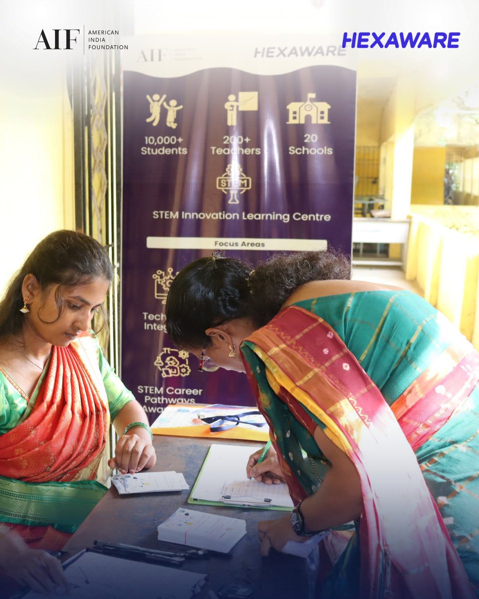 AIFoundation's tweet photo. Strong classrooms are built by confident teachers, not just better tools. Supported by #Hexaware and @tnschoolsedu, centralized teacher training strengthened digital, STEM, and experiential teaching practices for teachers across schools in #Chennai and #Chengalpattu schools. https://t.co/5haoxN7UgK