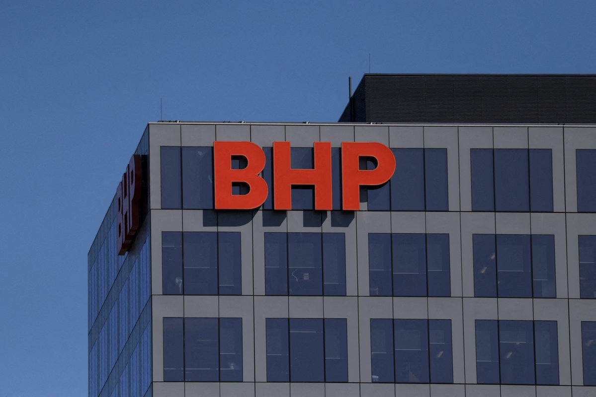 Breakingviews's tweet image. BHP boss makes gutsy case to have cake and eat it - tinyurl.com/3bp4a67z