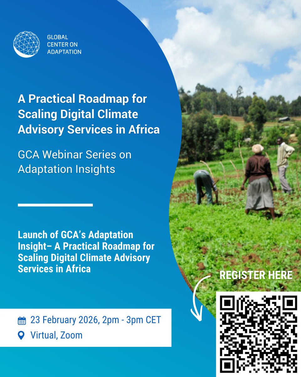 Global Center on Adaptation tweet media