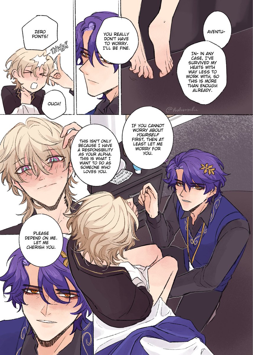 hohorocku's tweet photo. 🛁🦚 omegaverse au

This took so long because I decided to make them talk instead of jumping straight to sexy time!!!!!! 😩

#ratiorine https://t.co/ZkPIOvMp7F