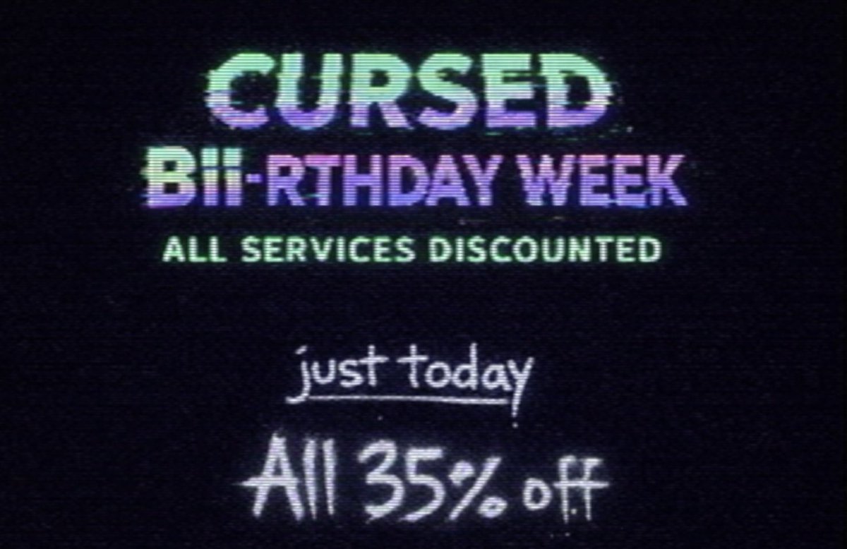 BiiSutaa's tweet image. It’s my Bii-rthday.
Everything is now 35% off.

Every art service. No exceptions.

The curse peaks today and ends at 3 AM (my time).

Link in replies 

#ArtSale #DigitalArt #ArtTwitter #artmoots