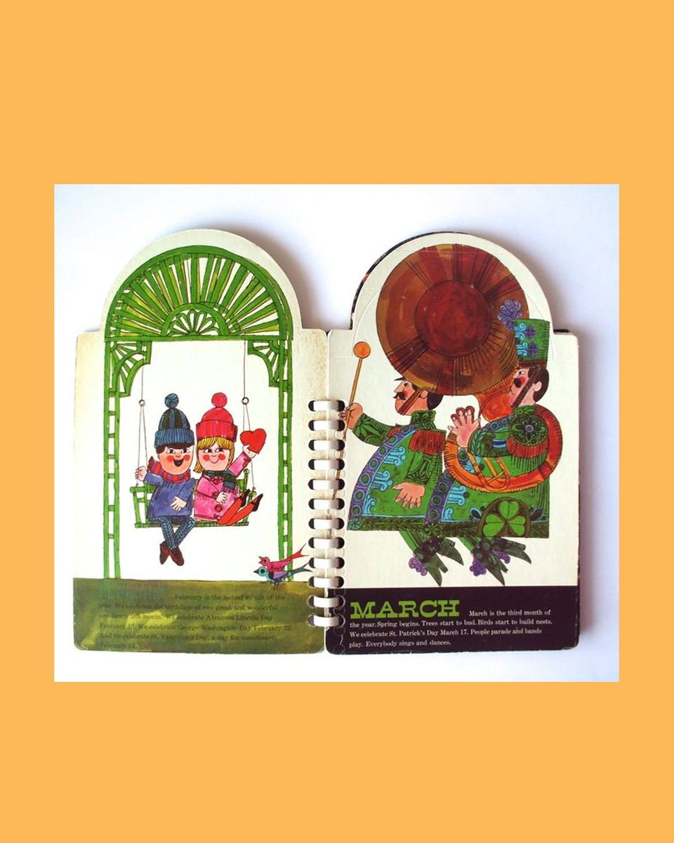 PeoplesGDArc's tweet photo. “The Year Around Book” by Jerry Pinkney and Helen Jill Fletcher, 1965 
published by McGraw-Hill / Whittlesey House

#PeoplesGDArchive
#GDHistory
#BlackDesign https://t.co/uYr3cUswhj