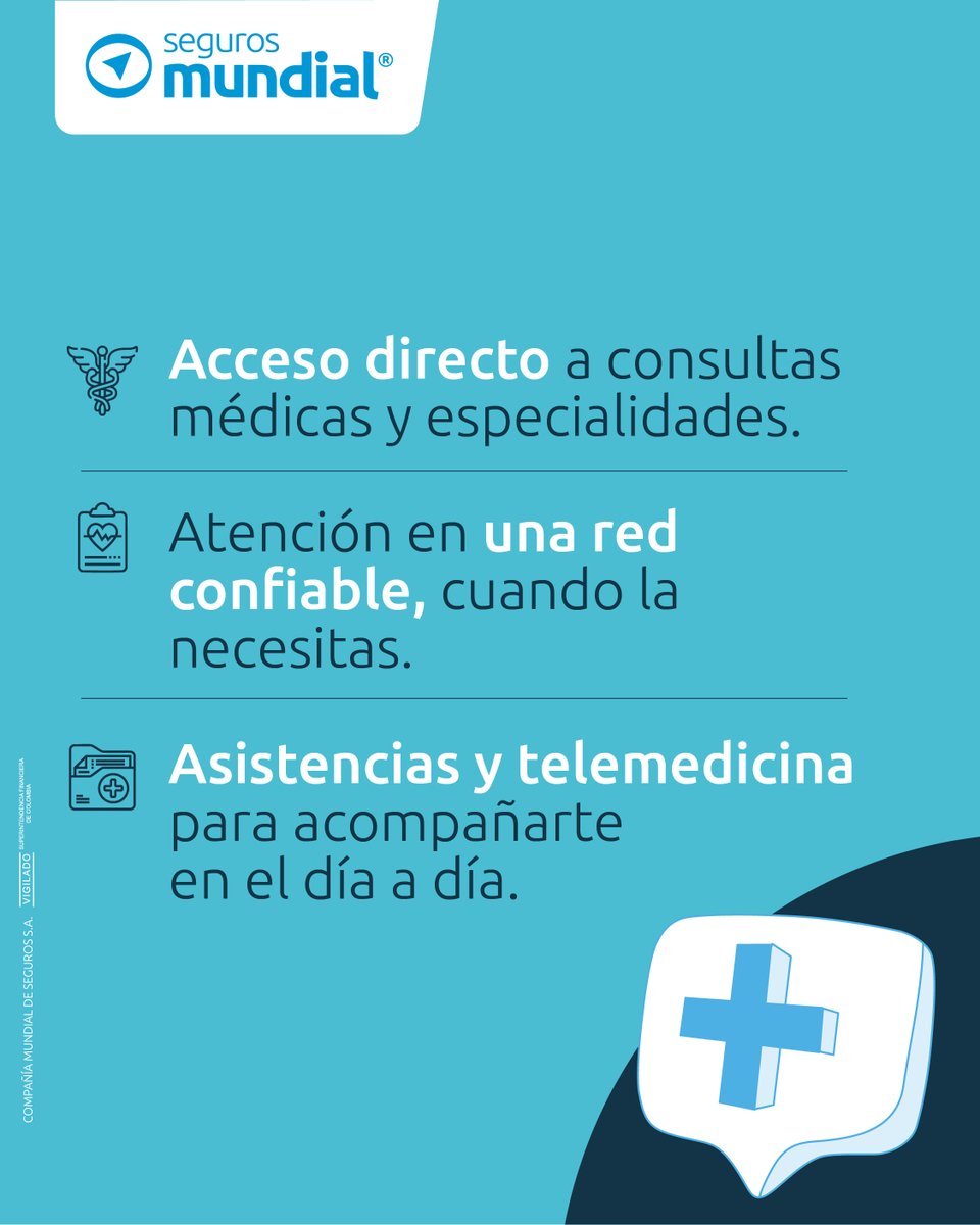 Si tuviéramos que resumir el Seguro de Salud Mundial Esencial en una frase, sería esta, acceso directo a una salud diferente. Sin vueltas, sin complicaciones. Solo lo que tú y tu familia necesitan. 🛡️✨

Haz clic aquí: ow.ly/mO1f50YgMX2