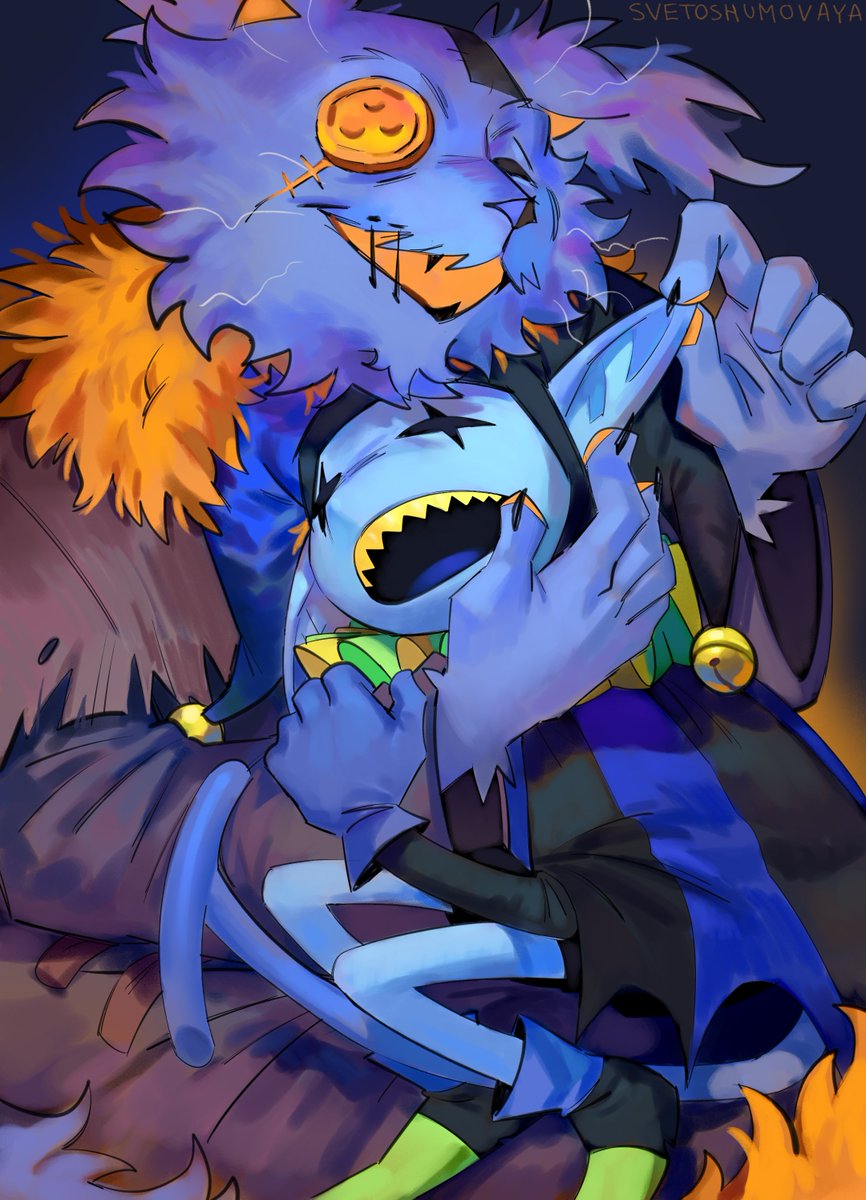 #deltarune   

Спят усталые игрушки