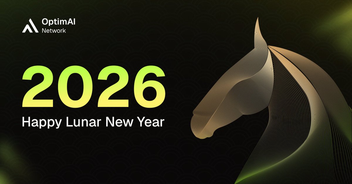 Happy Lunar New Year, everyone! 🐎

The Year of the Fire Horse symbolizes speed and decisive action; perfectly aligned with autonomous agents and a rapidly scaling AI-native network.

2026 is about expanding real-world utility, strengthening decentralized coordination, and