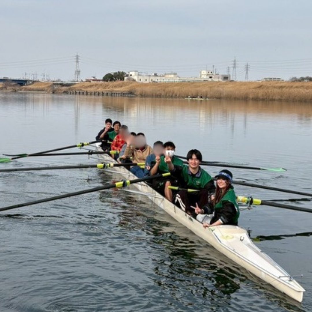 meidairowing's tweet photo. 【保護者会開催のご報告】
先日、保護者会を開催しました！

部員のご家族様10名以上にお越しいただき、乗艇体験・艇庫見学・活動紹介をおこないました🚣

当日は天気も良く風も穏やかで、終始あたたかな雰囲気で楽しんでいただけました☀️ https://t.co/ZjEYuOVnG1