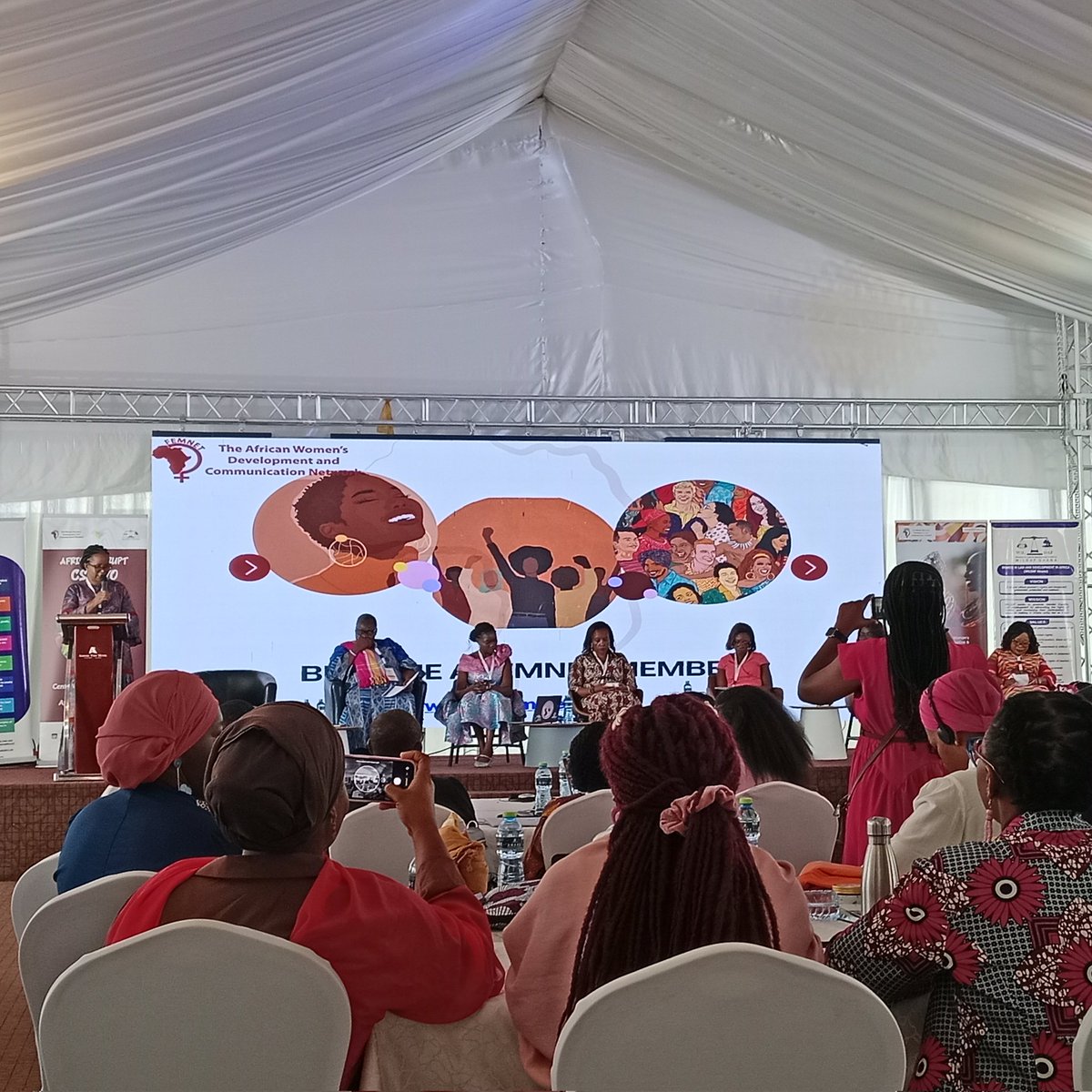 This morning, SHARP joined other women leaders at the 5th Accra Disrupt CSW70 forum to find solutions to the structural barriers that lock women out of decision making spaces disenfranchise girls through early marriages and harmful norms. The convening seeks to advance