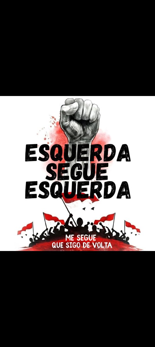Esquerda segue esquerda 
Sigo todos de volta 
Juntos na luta contra o fascismo