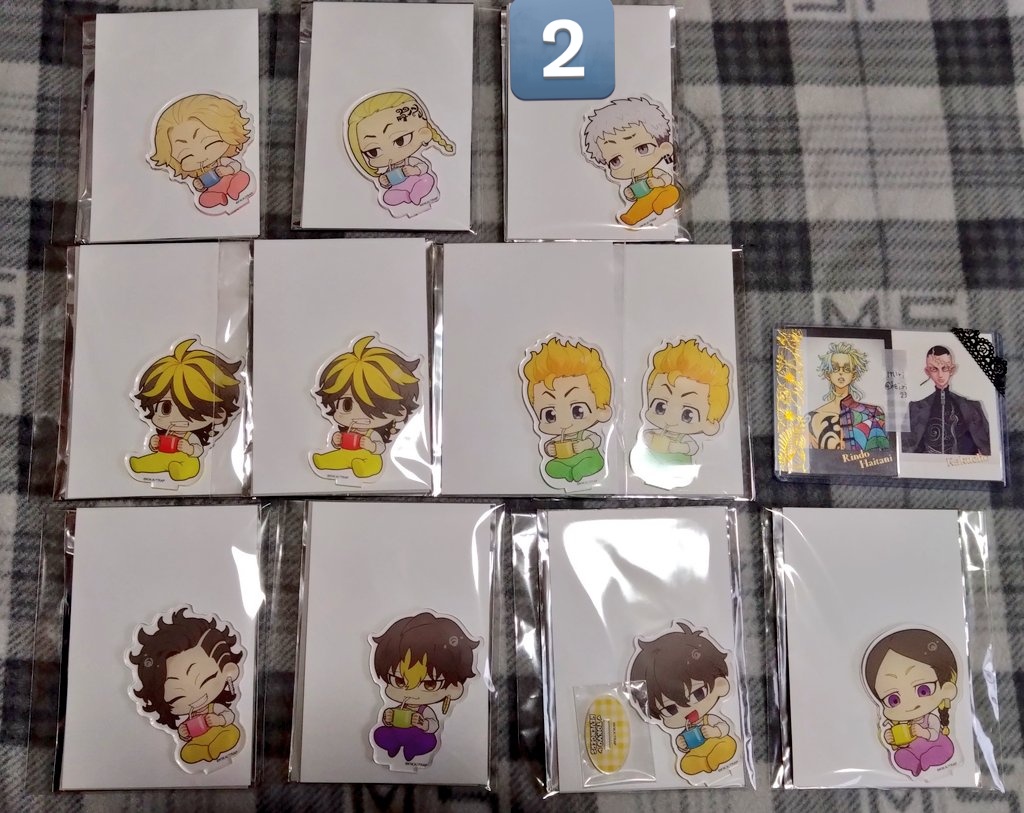 kei_ri23's tweet photo. 【交換 譲渡】東京リベンジャーズ 東リベ ファボテリア BUB YUMMY STYLE

譲:○花垣 佐野 ○龍宮寺 場地 三ツ谷 羽宮 ○半間 九井 蘭 真一郎

求:アクスタ 乾
缶バッジ 竜胆･乾･稀咲
定価+送料
>異種 竜胆･乾･鶴蝶･稀咲

※郵送 ゆうちょ･PayPay
※○>稀咲･鶴蝶

お気軽にお声掛けください https://t.co/UTVSL7HnCP