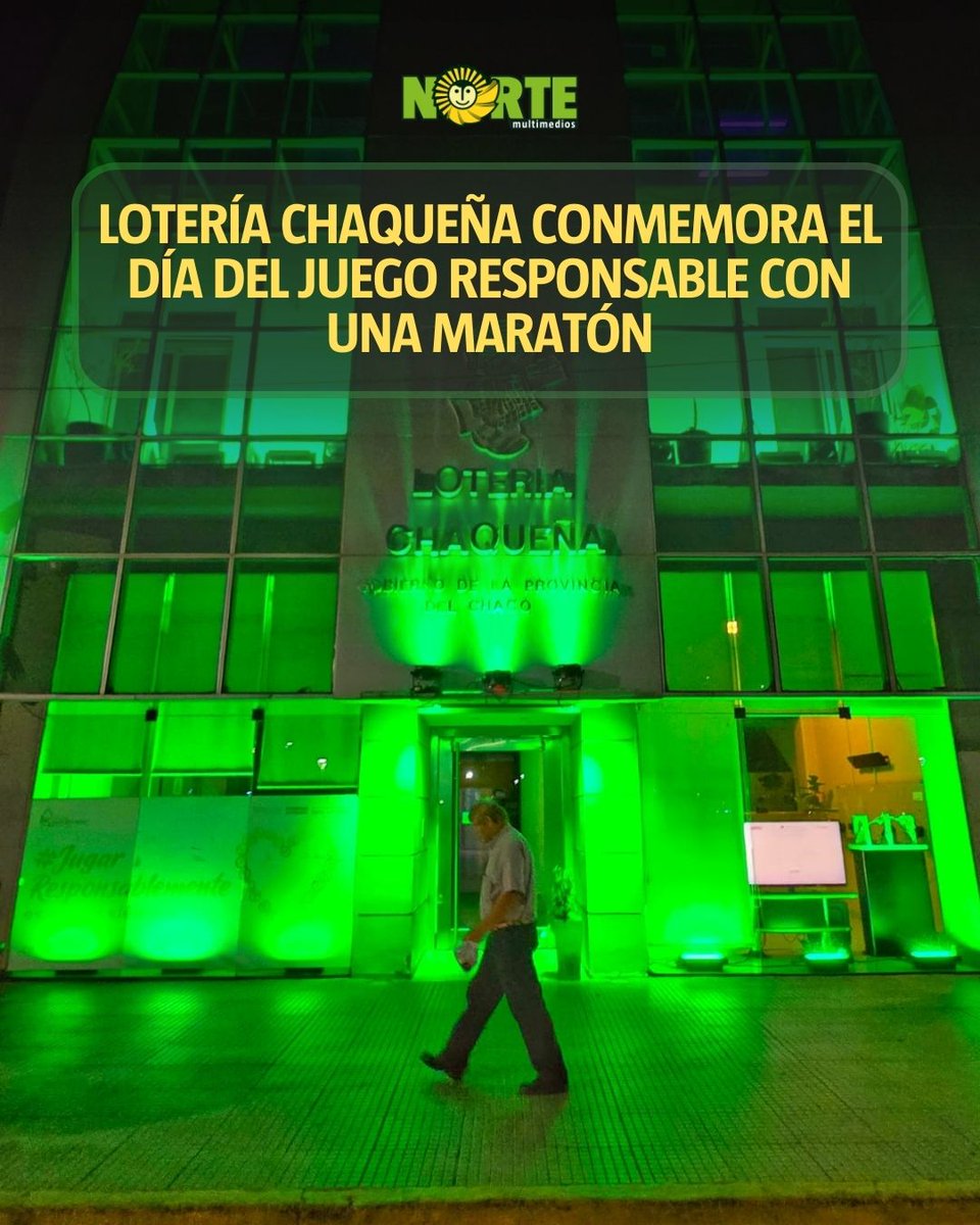 💚Cada 17 de febrero se conmemora el Día Internacional del Juego Responsable, por lo que desde el directorio de Lotería Chaqueña destacaron la importancia del programa relativo a esta jornada como parte esencial de sus políticas de responsabilidad social
💻diarionorte.com/323731-loteria…