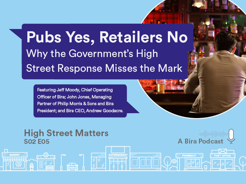 biraofficial's tweet photo. Pubs get business rates relief.
Independent retailers get nothing.

🎙️ The latest High Street Matters podcast asks why this policy misses the mark—and what it means for the future of our high streets.

👉 Watch or listen now: https://t.co/xAAPIWnVU1 https://t.co/QluLhsqTF5