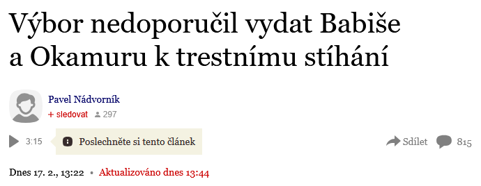 😱 šok