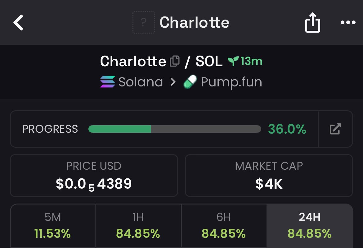 Charlotte is one of the named companion-style personas integrated into Grok's ecosystem (similar to how Ani, Mika, Luna, Benjamin appear in both chat modes and agent lists).

$Charlotte

GdFE6KbuuuFVx5RA9XxNu8wWbpGtgMZiDmqjDVR2pump
