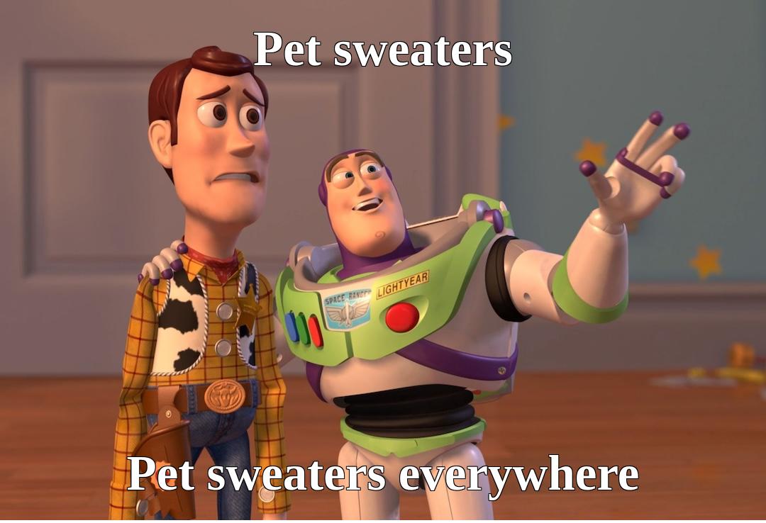 PuppyJoStore's tweet image. My dog’s closet has better fashion sense, no judgment, and zero returns. Meanwhile I’m over here wearing yesterday’s laundry like it’s a personality. #DogWardrobeGoals #PetParentProblems