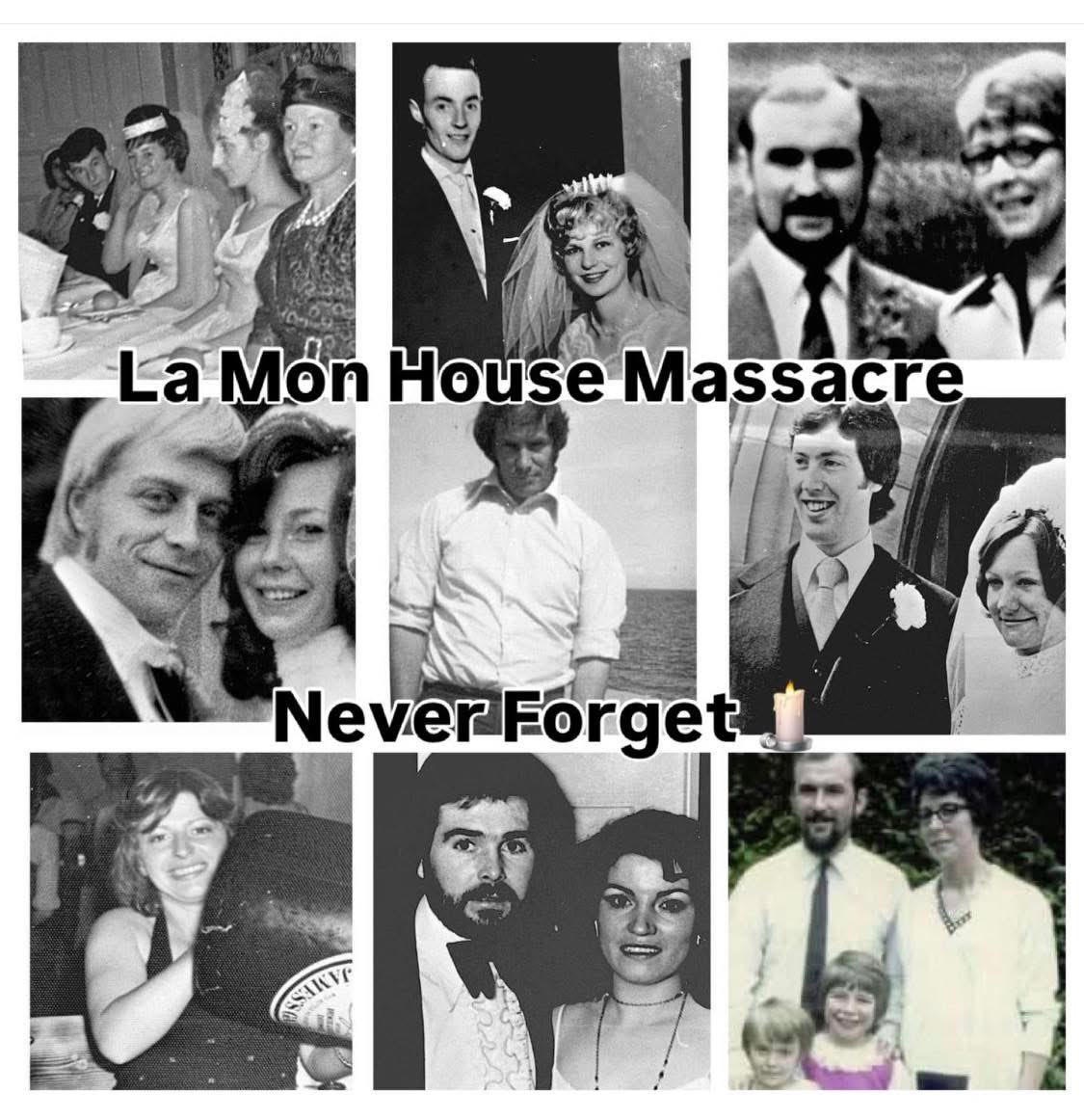 JulieBell362's tweet photo. On 17 Feb ‘78 Pro IRA terrorists left a large incendiary device at La Mon Hotel.  The bomb, packed with a napalm-like substance, was left outside a window. The explosion unleashed a fireball of unimaginable ferocity.  🙏 Young children left orphans https://t.co/lmI6UYlLDo
