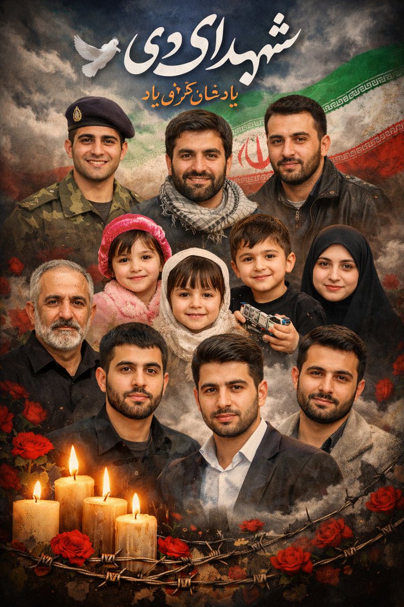 HHarwny's tweet photo. چهل روز گذشت…
 اما هنوز داغ آن شب، روی سینه مادرها می‌سوزد. ترور.یست‌ها فقط جان نگرفتند؛
خانه‌ها را یتیم کردند... 

روحشان شاد و یادشان گرامی 💔

#۲۴۲۷_شهید_ترور https://t.co/KCD10gr38k